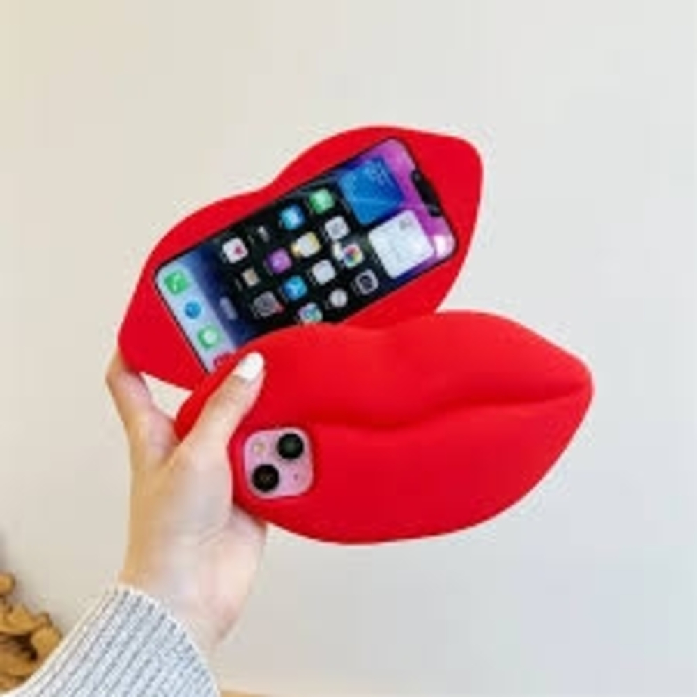 Red Lips Phone Case